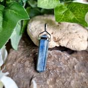 Kyanite Silver Point Pendant image