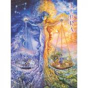 Libra Zodiac Card image