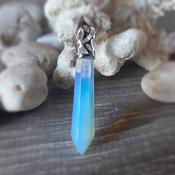 Large Opalite Crystal Point Pendant image