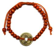 Orange Good Luck Feng Shui Bracelet image
