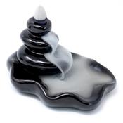 Large Pebbles Backflow Incense Holder