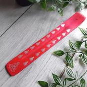 Red Buddha Wooden Incense Holder image