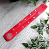 Red Flower of Life Incense Holder image