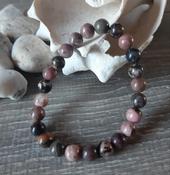 Rhodonite Crystal Bracelet image