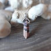 Rhodonite Point Pendant image