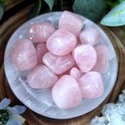 Rose Quartz Crystal Tumblestone image
