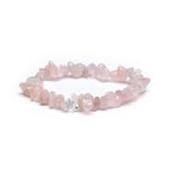 Rose Quartz Chip Bracelet image