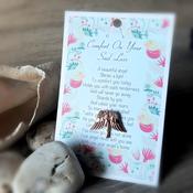 Comfort on your Sad Loss Angel Pin