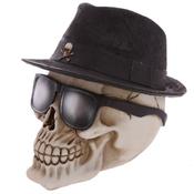 Skull with Trilby Hat