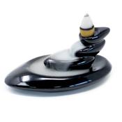 Small Pebbles Backflow Incense Holder image