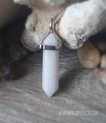 Snow Quartz Crystal Point Pendant image