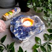 Sodalite Candle Holder image