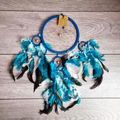 Turquoise Feather Dreamcatcher image