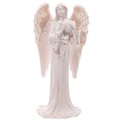 White Standing Angel Figurine