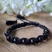 Amethyst Netted Crystal Bracelet image