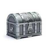 Metal Treasure Chest Box