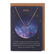 Aries Zodiac Necklace &amp; Card image