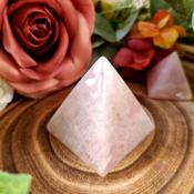 Large Rose Quartz Pyramid image