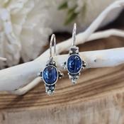 Silver Kyanite Earrings image