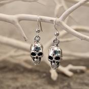 Silver Skull Earrings image
