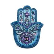 Blue Hamsa Hand Incense Holder