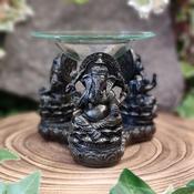 Black Ganesh Oil Burner