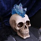 Crystal Hawk Skull Ornament image