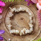 Light Moonstone Chip Bracelet image