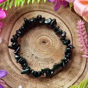 Green Goldstone Chip Bracelet image
