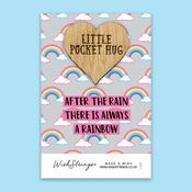 Rainbow Pocket Hug