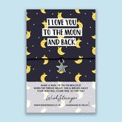 Moon &amp; Back WishString Bracelet