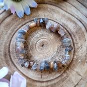 Black Moonstone Chip Bracelet image