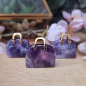Amethyst Crystal Handbag image