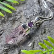 Amethyst Natural Point Pendant image