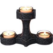 Thor's Hammer Tea Light Holder image