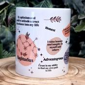 Sagittarius Zodiac Affirmations Mug image