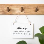 Marriage - Someone To Annoy Hanging Sign image