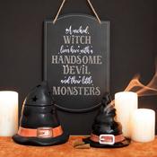 Wicked Witch Family Hanging Sign image