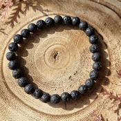 Lava Stone Crystal Bracelet image