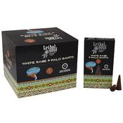 Tribal Soul Backflow Incense - White Sage &amp; Palo Santo image