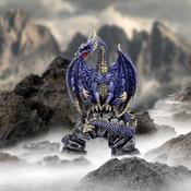 Acko Blue Dragon Figurine image