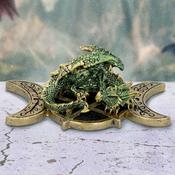 Triple Moon Guardian Dragon Ornament image