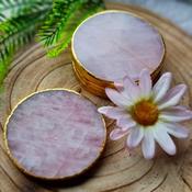 Rose Quartz Coaster Set image