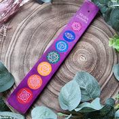 Purple Wooden Chakra Incense Holder image