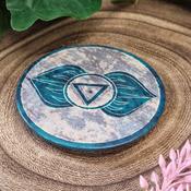 Third Eye Chakra Soapstone Incense Holder image