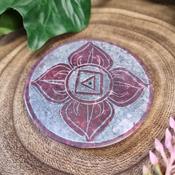 Root Chakra Soapstone Incense Holder image