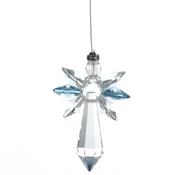 Large March Guardian Angel Birthstone Hanger