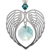Angel Wings December Birthstone Suncatcher image