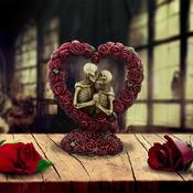 To Have &amp; To Hold  Skeleton Figurine image