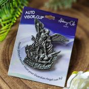 Archangel Michael Visor Clip